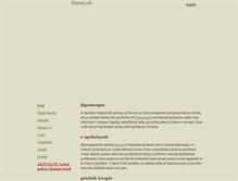 Tablet Screenshot of hipony.sk